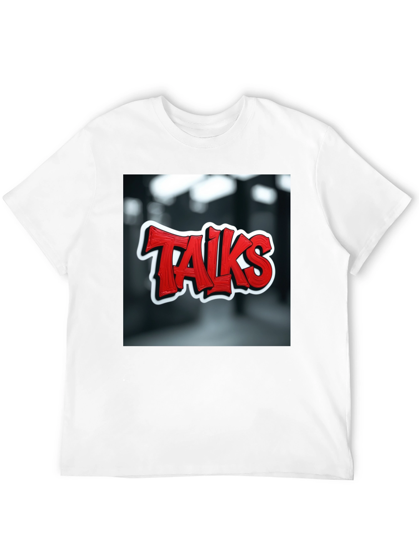 Talks Graphic Tee - Edgy Urban Style
