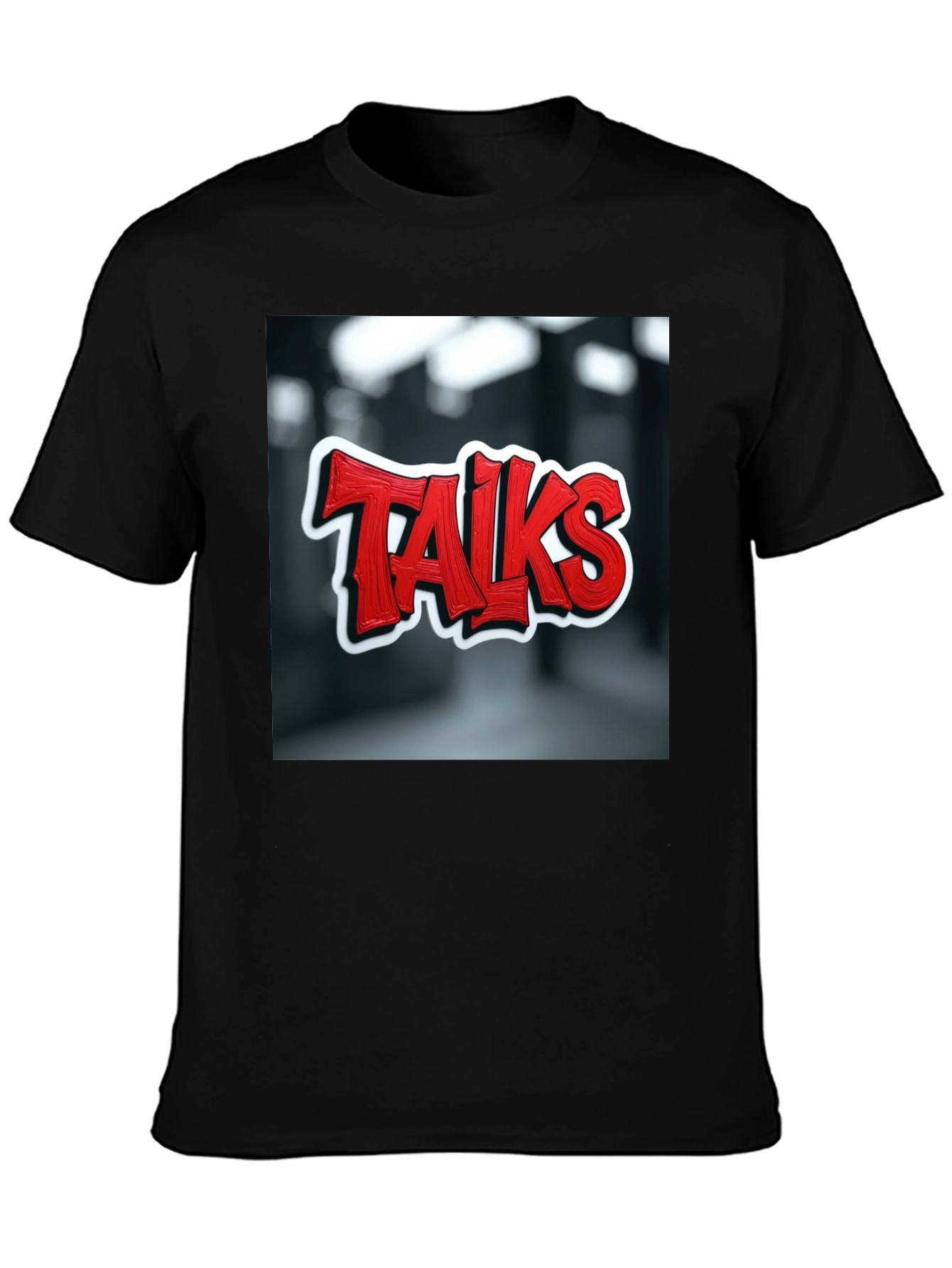 Talks Graphic Tee - Edgy Urban Style
