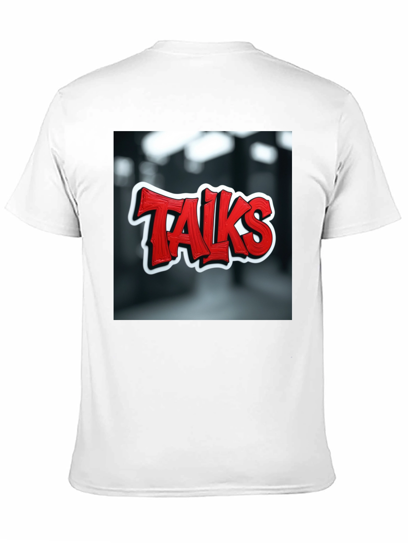 Talks Graphic Tee - Edgy Urban Style
