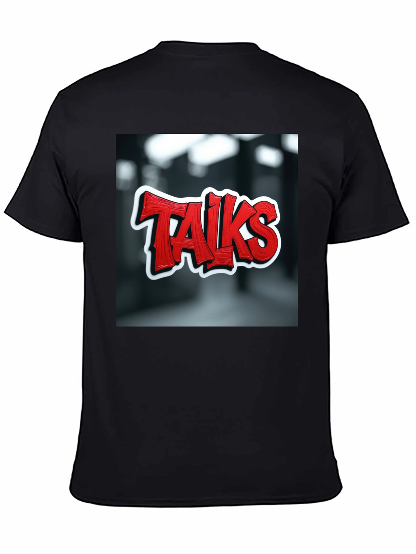 Talks Graphic Tee - Edgy Urban Style