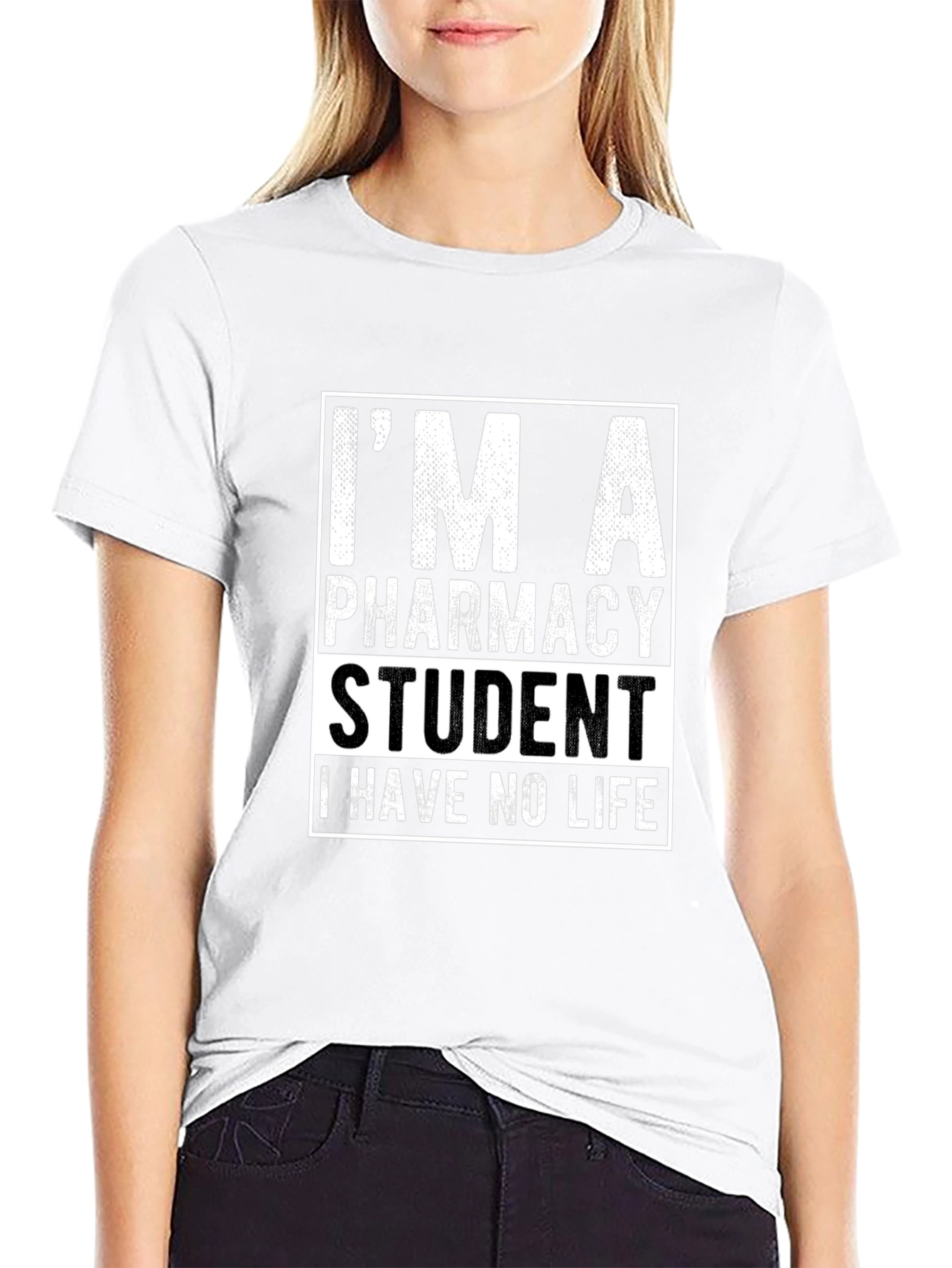 Pharmacy Student T-Shirt - No Life Humor Tee