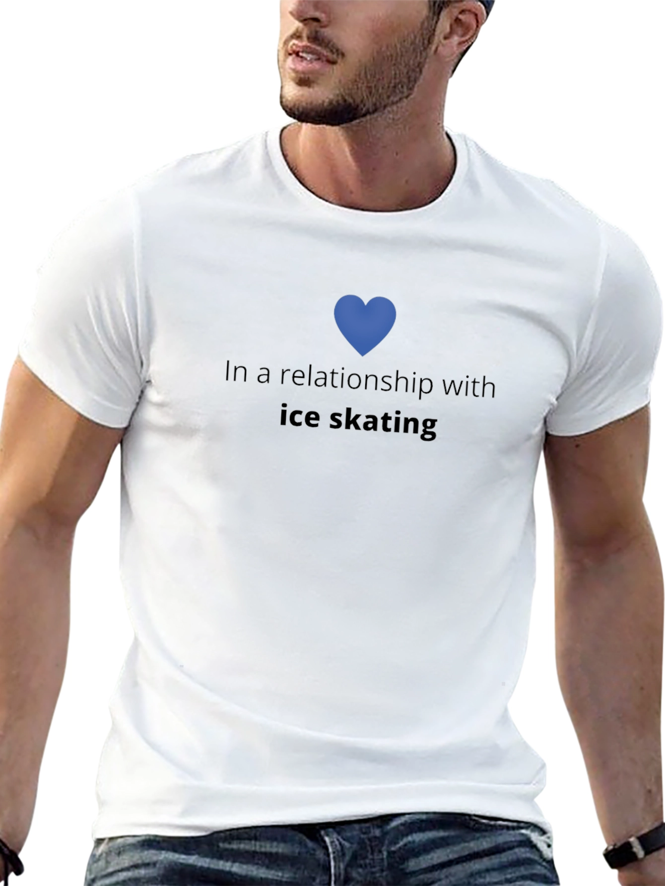 Ice Skating Relationship Tee - Passionate Skater Shirt