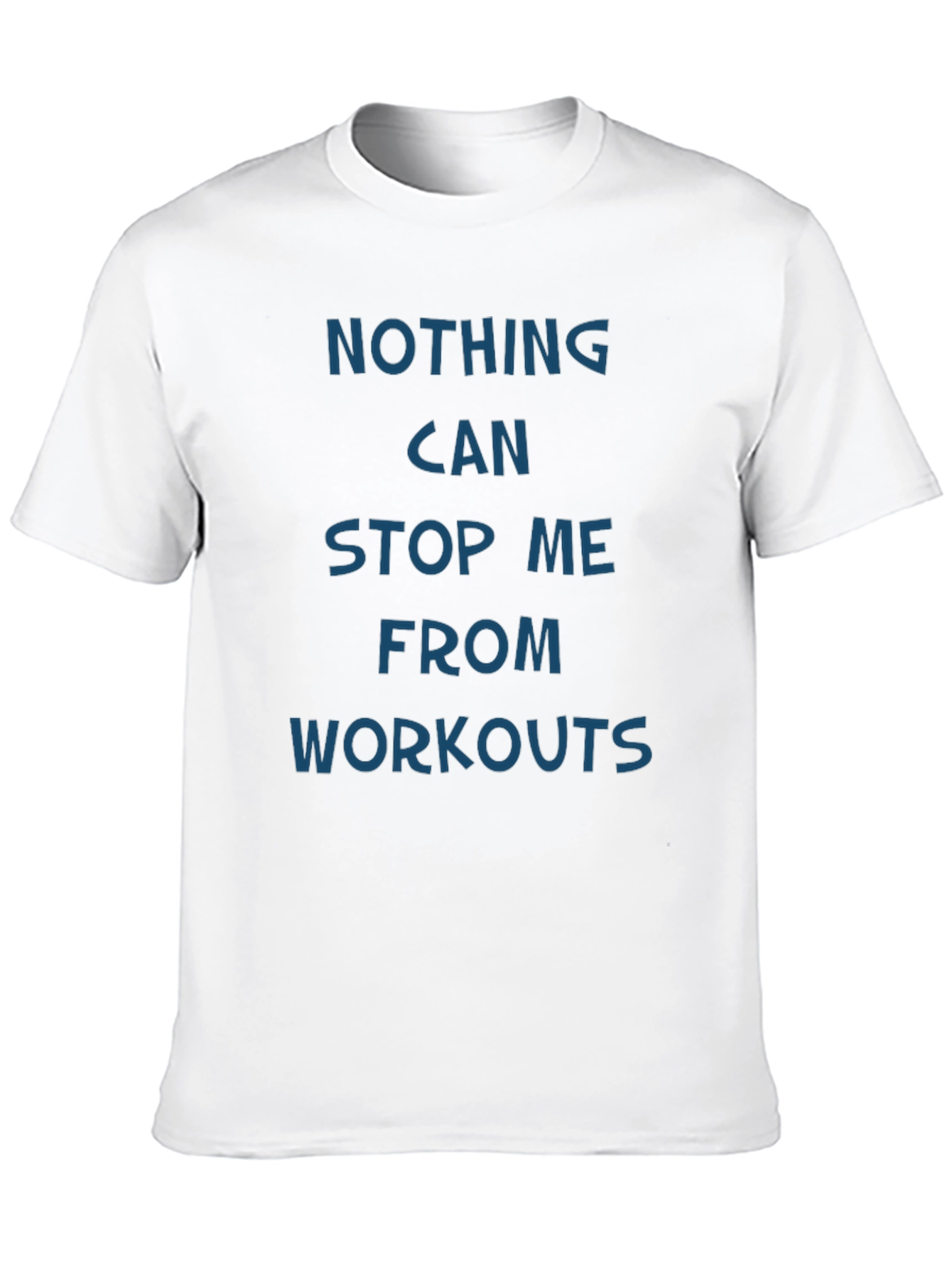 Motivational Workout Tee - Nothing Can Stop Me