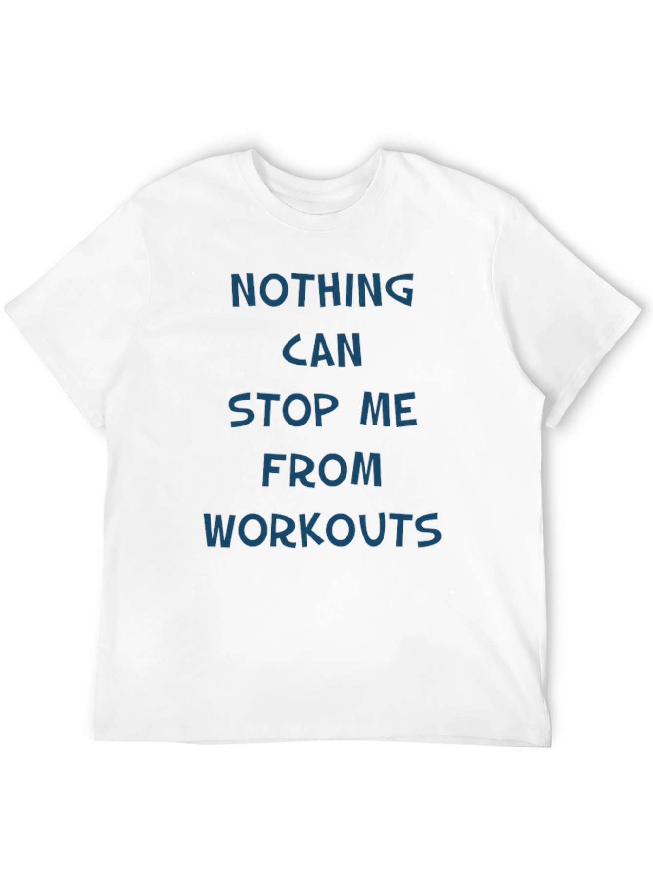 Motivational Workout Tee - Nothing Can Stop Me