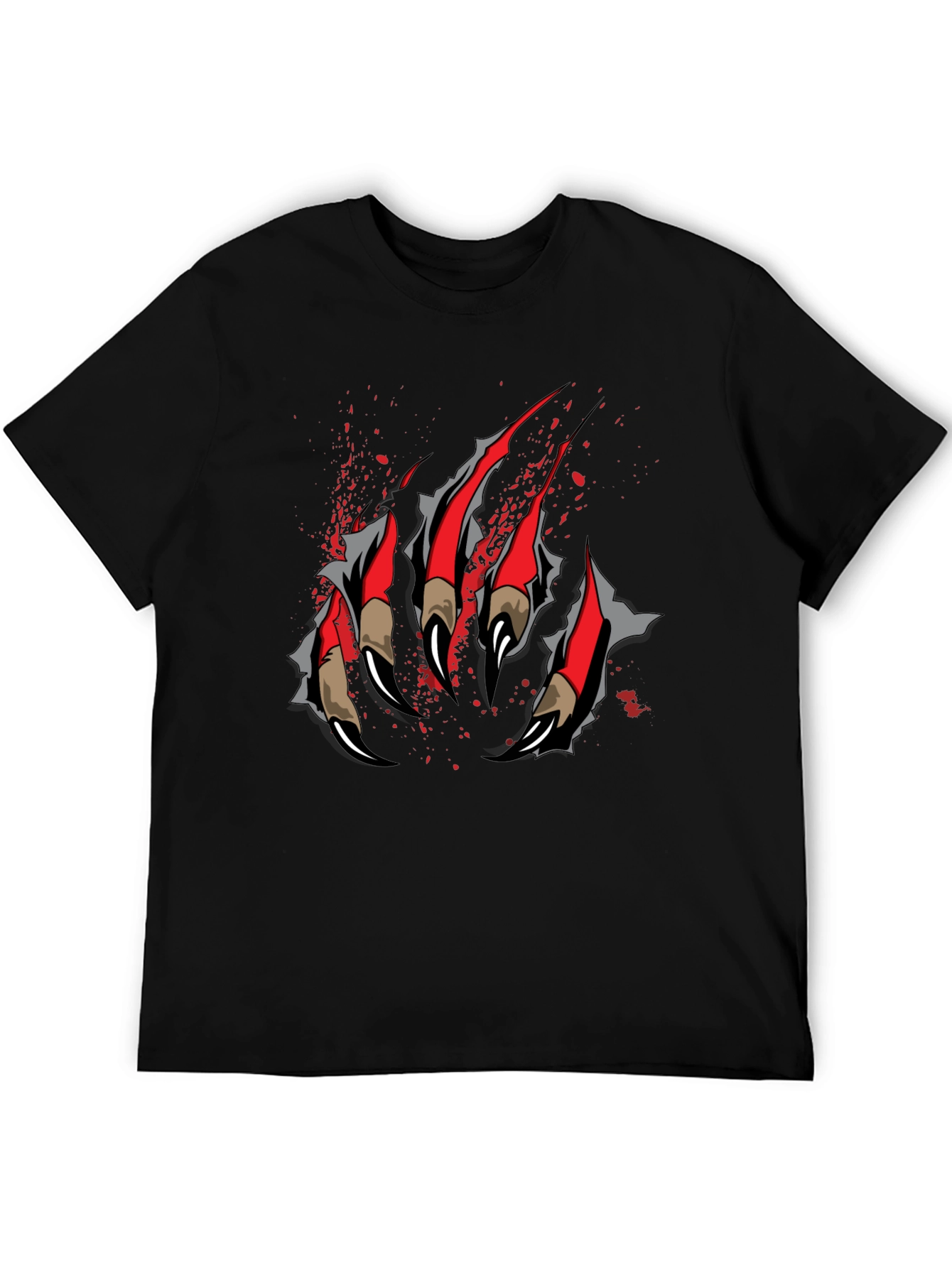 Claw Graphic T-Shirt - Black