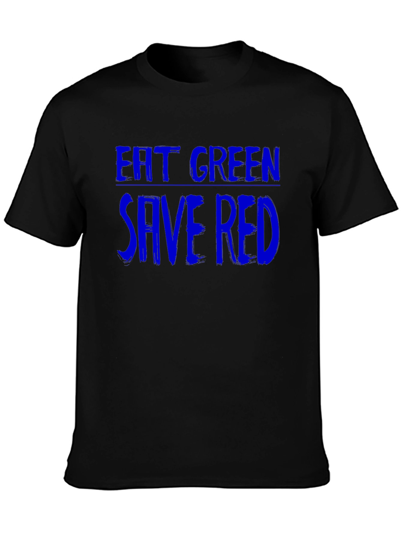 Eat Green Save Red Graphic T-Shirt