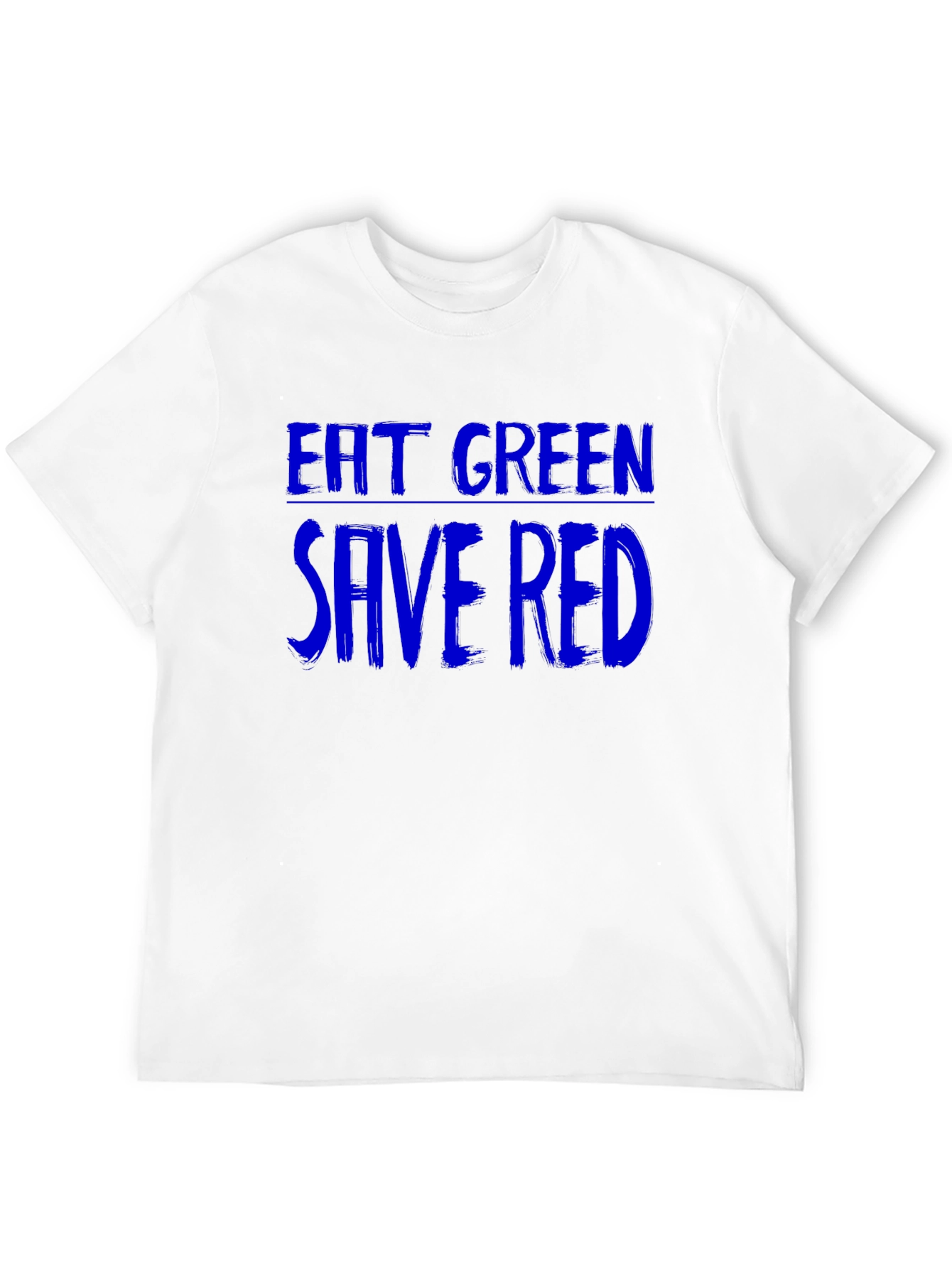 Eat Green Save Red Graphic T-Shirt