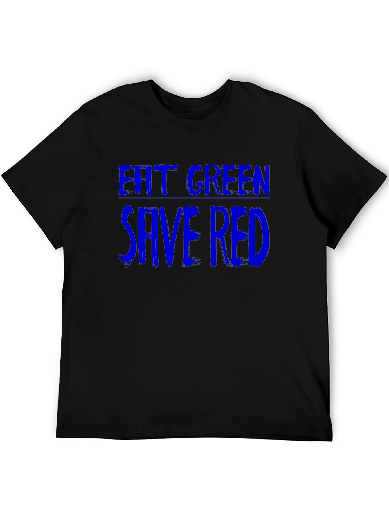 Eat Green Save Red Graphic T-Shirt