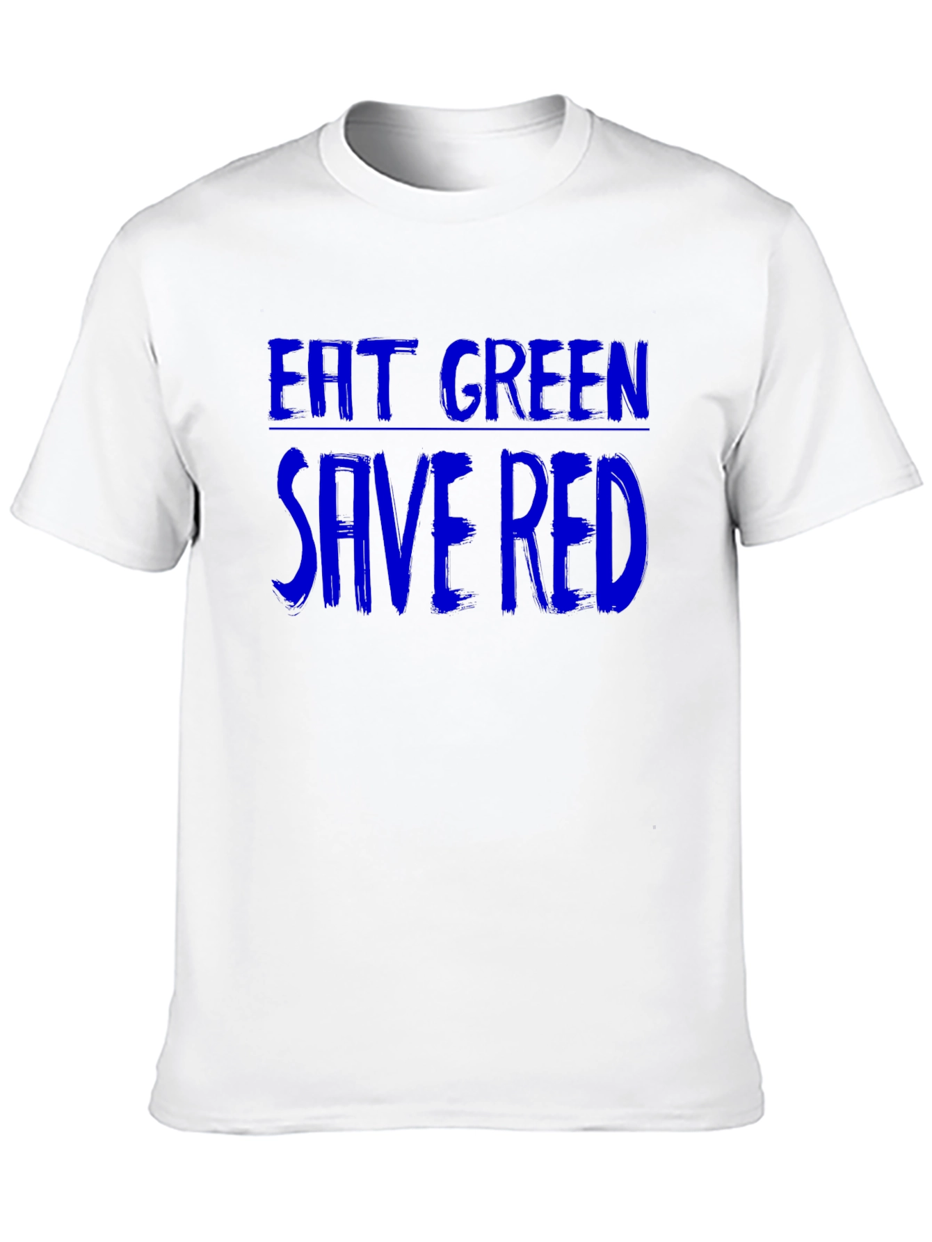 Eat Green Save Red Graphic T-Shirt