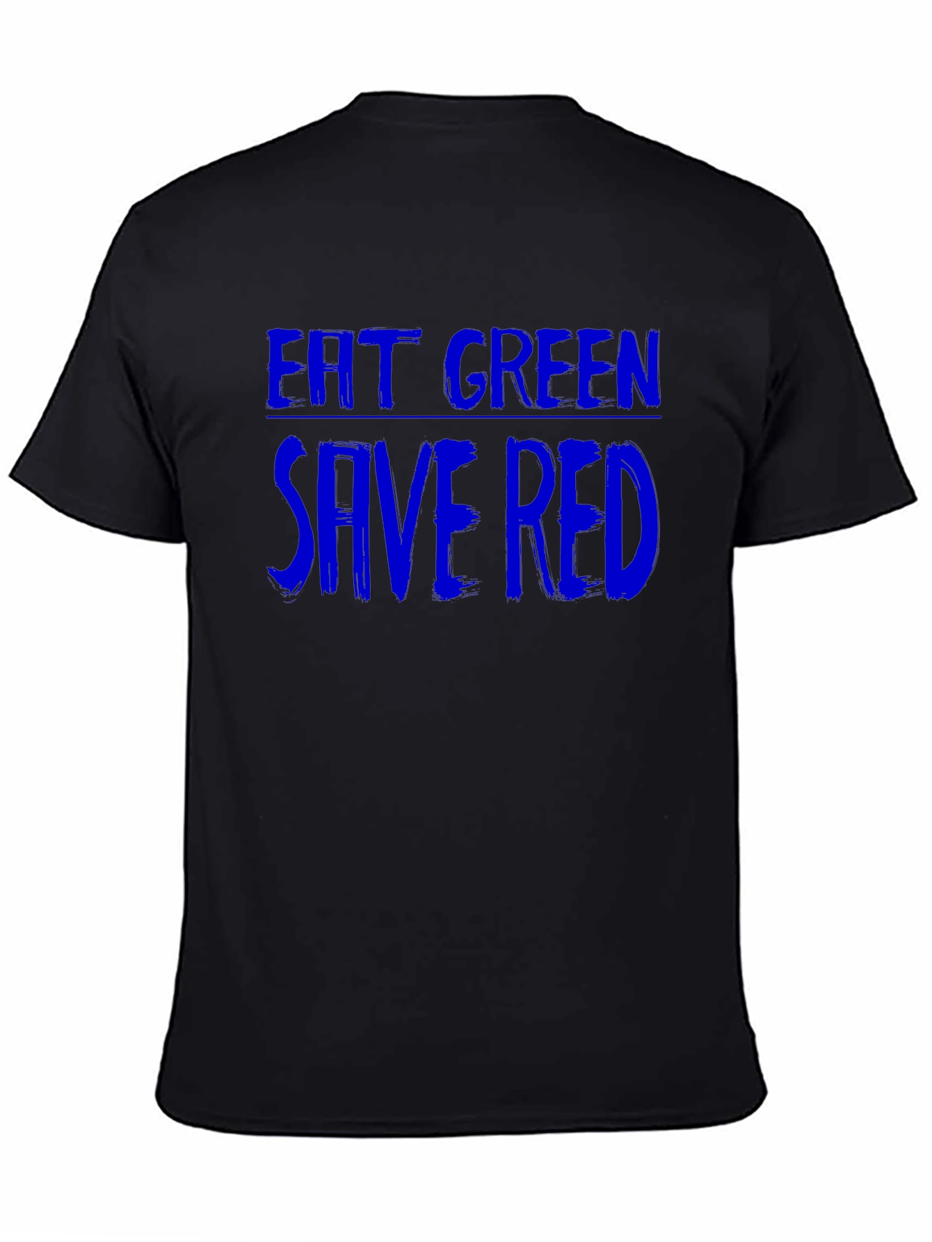 Eat Green Save Red Graphic T-Shirt