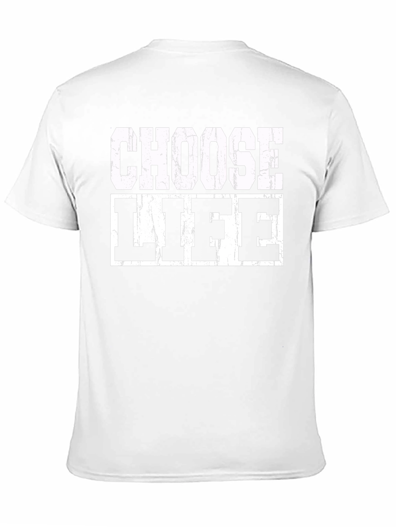 Choose Life Graphic Tee - Bold Statement T-Shirt