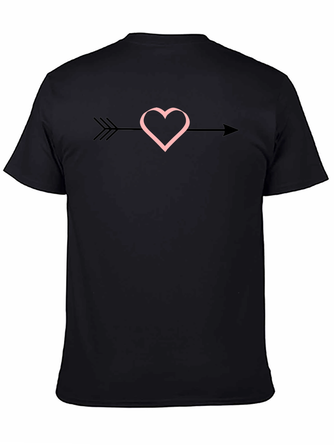 Heart Arrow T-Shirt - Cupids Valentines Day Tee