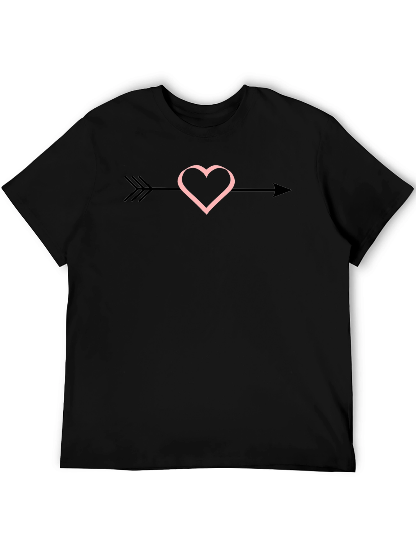 Heart Arrow T-Shirt - Cupids Valentines Day Tee