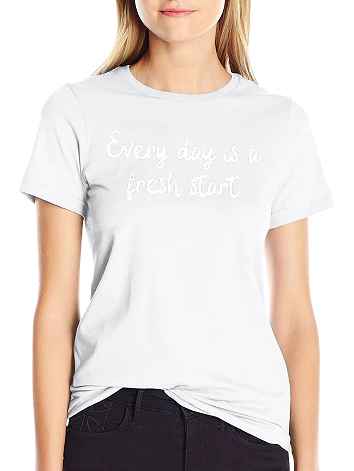 Fresh Start Graphic Tee - Motivational T-Shirt