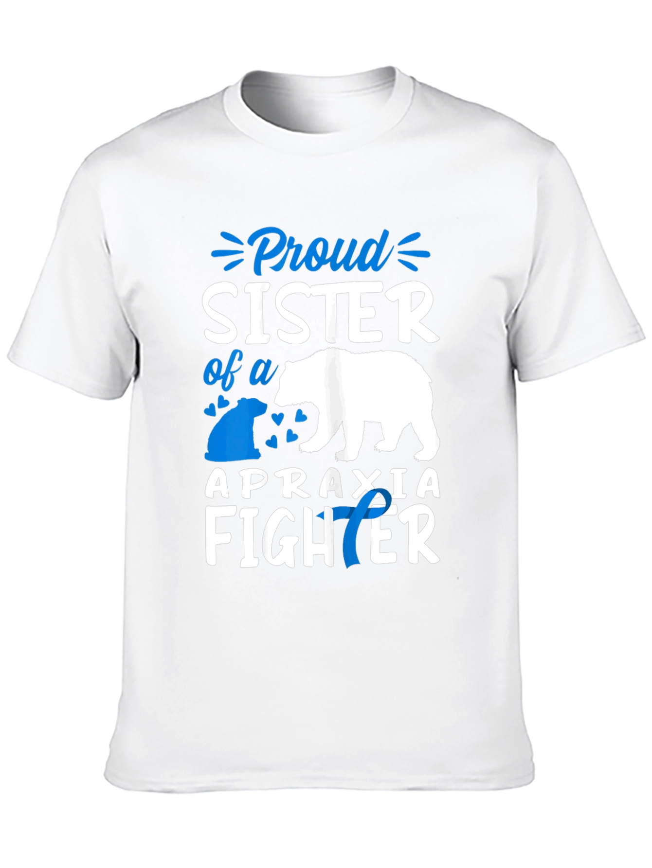 Proud Sister Apraxia Fighter T-Shirt