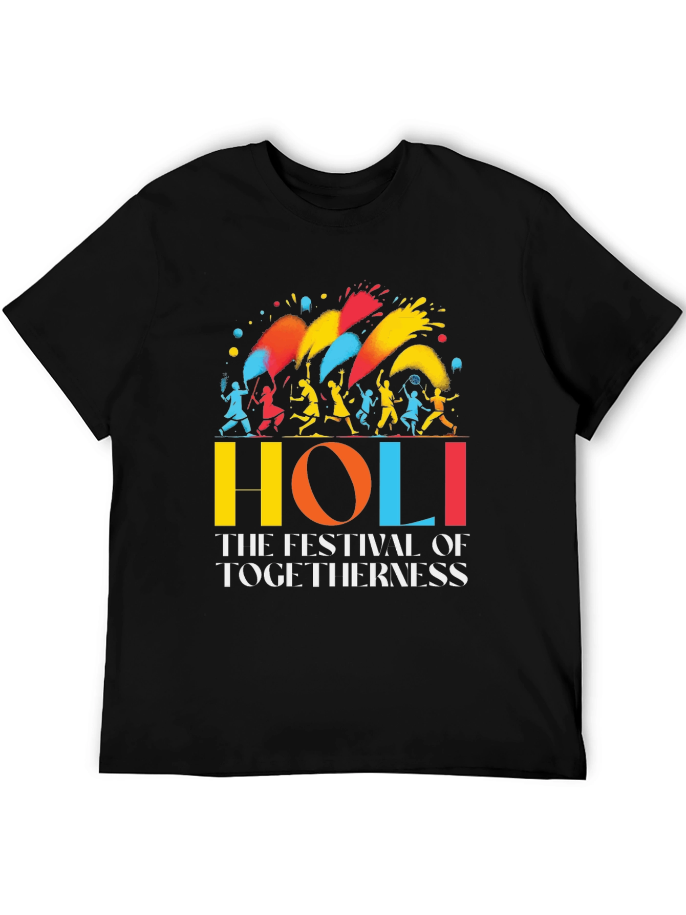Holi Festival Togetherness Graphic T-Shirt