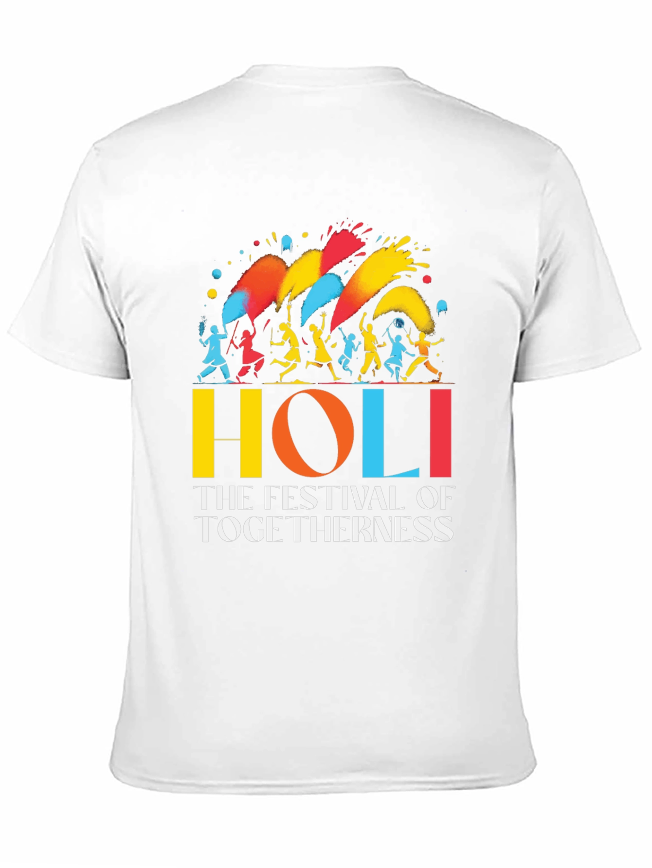 Holi Festival Togetherness Graphic T-Shirt