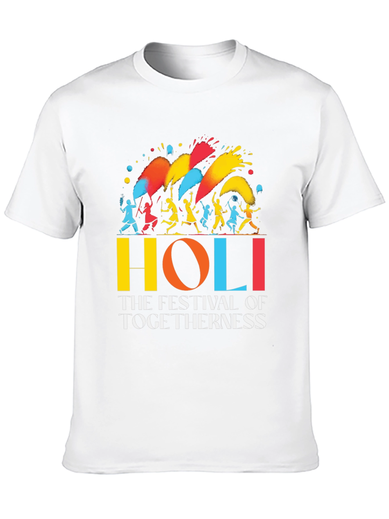 Holi Festival Togetherness Graphic T-Shirt