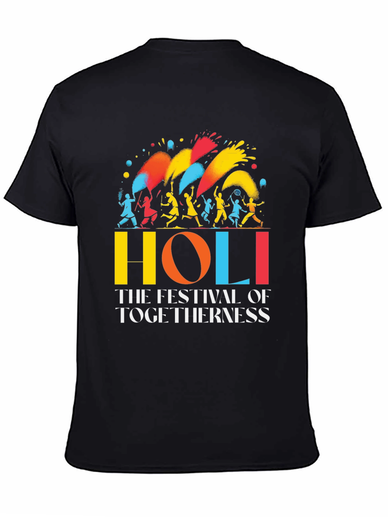 Holi Festival Togetherness Graphic T-Shirt