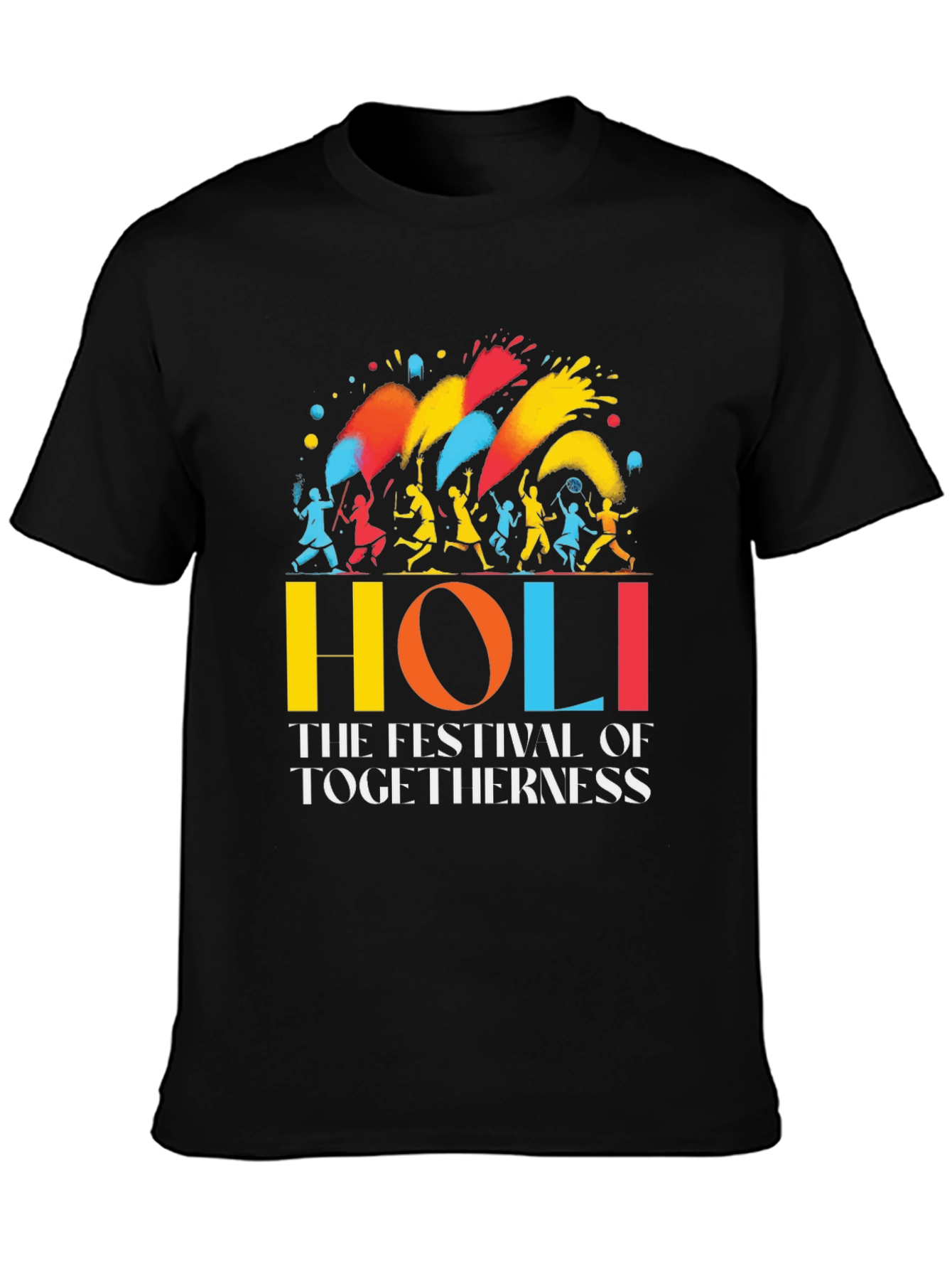 Holi Festival Togetherness Graphic T-Shirt