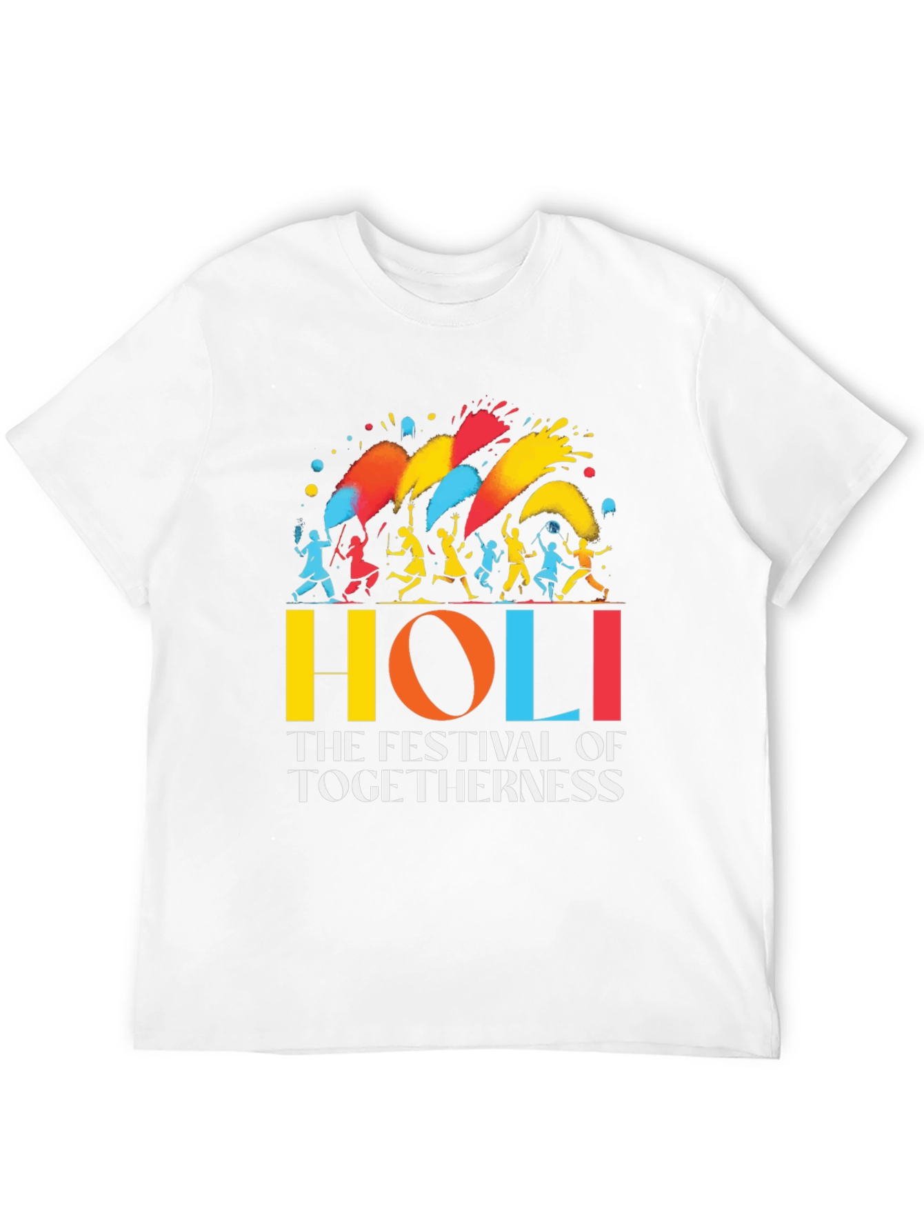 Holi Festival Togetherness Graphic T-Shirt