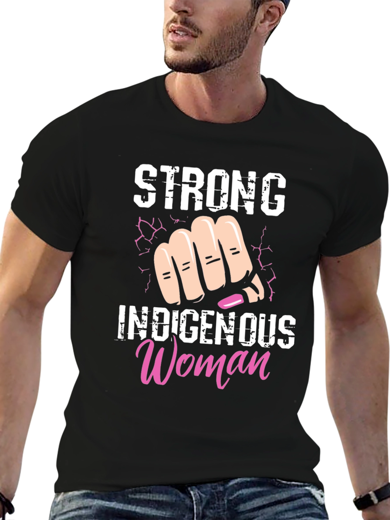 Strong Indigenous Woman T-Shirt