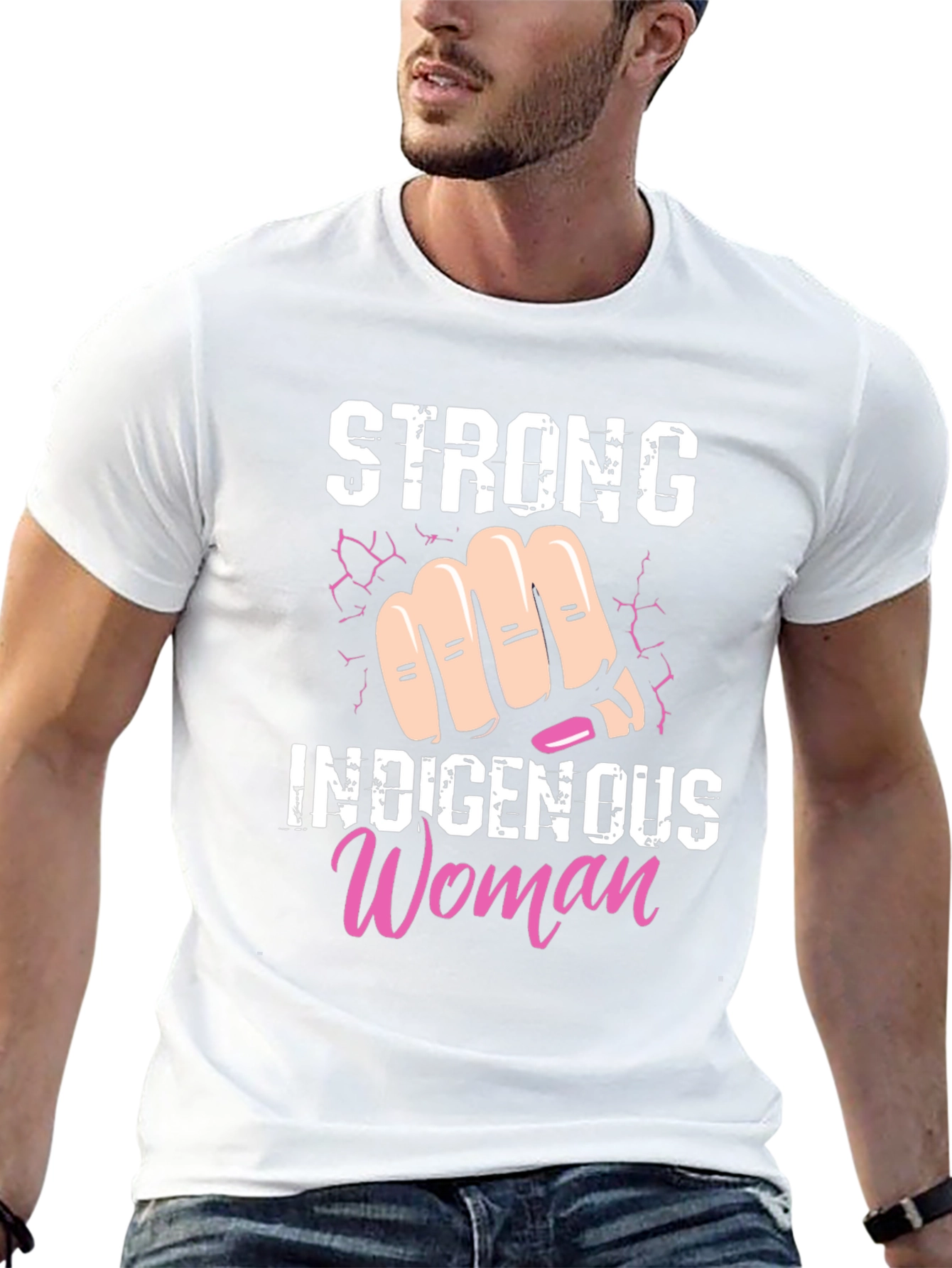 Strong Indigenous Woman T-Shirt