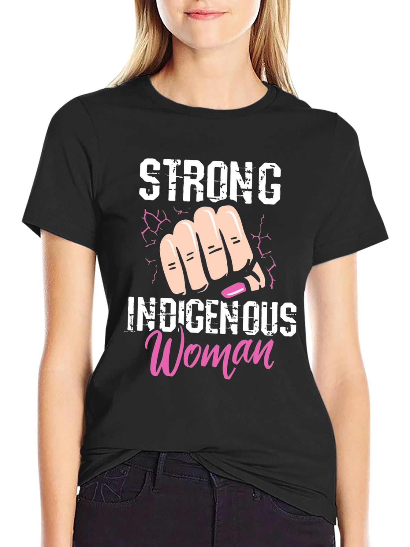 Strong Indigenous Woman T-Shirt
