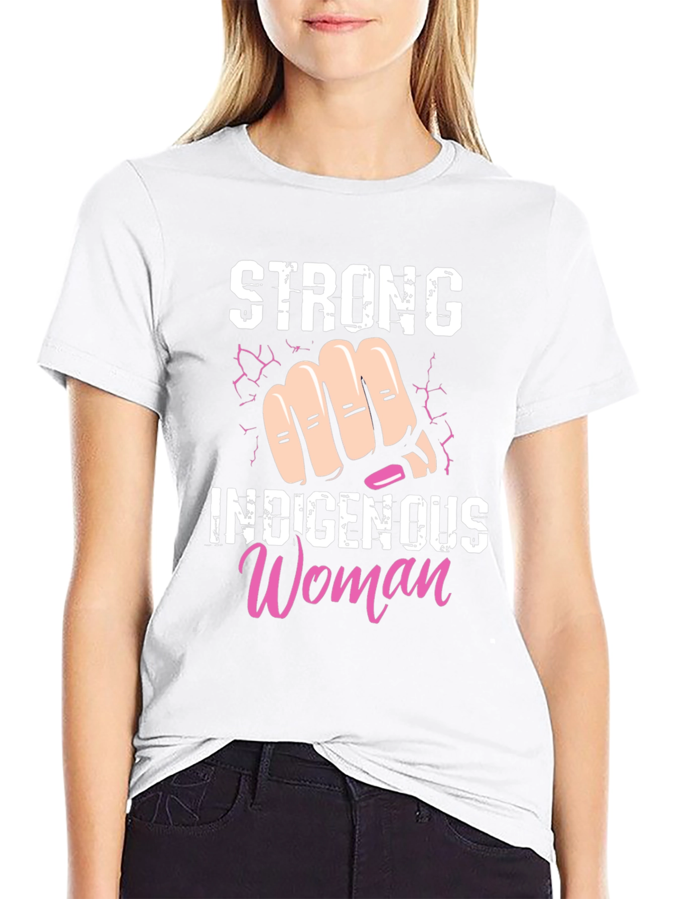Strong Indigenous Woman T-Shirt