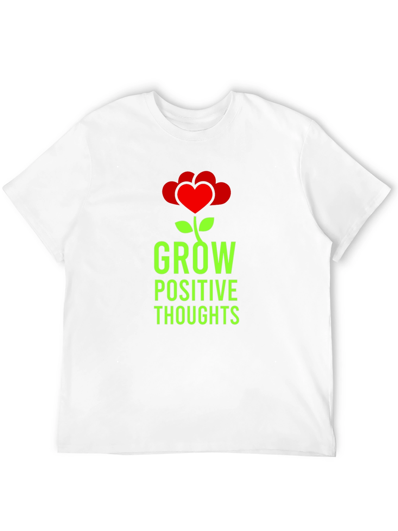 Grow Positive Thoughts Graphic Tee