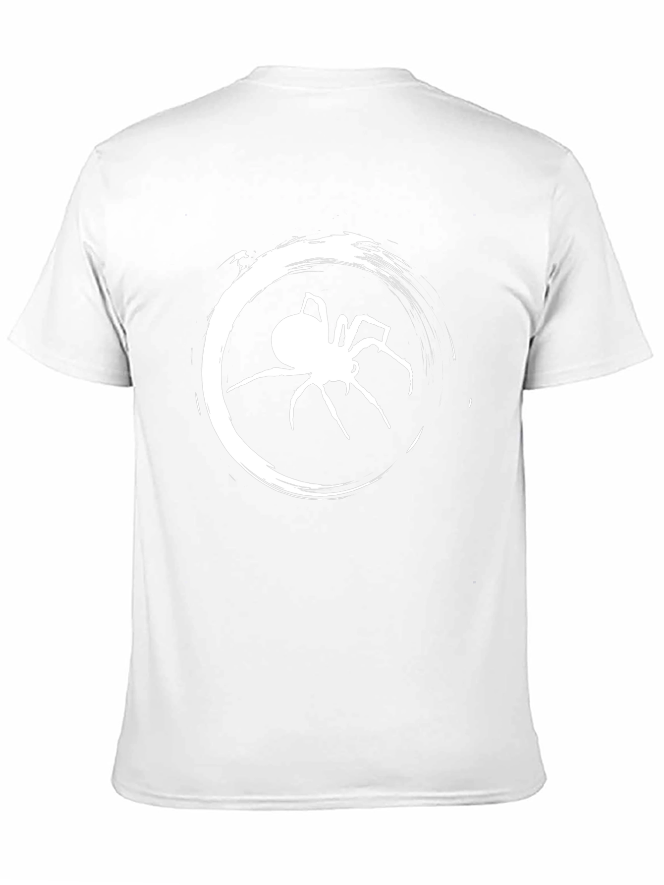 Spider Graphic Tee - Black Cotton Comfort Fit