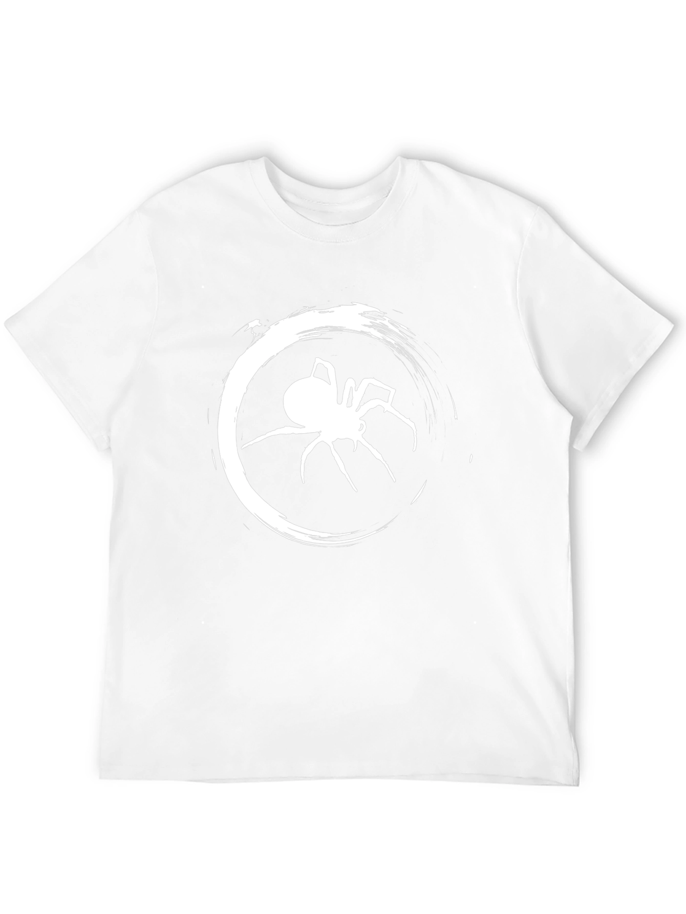 Spider Graphic Tee - Black Cotton Comfort Fit