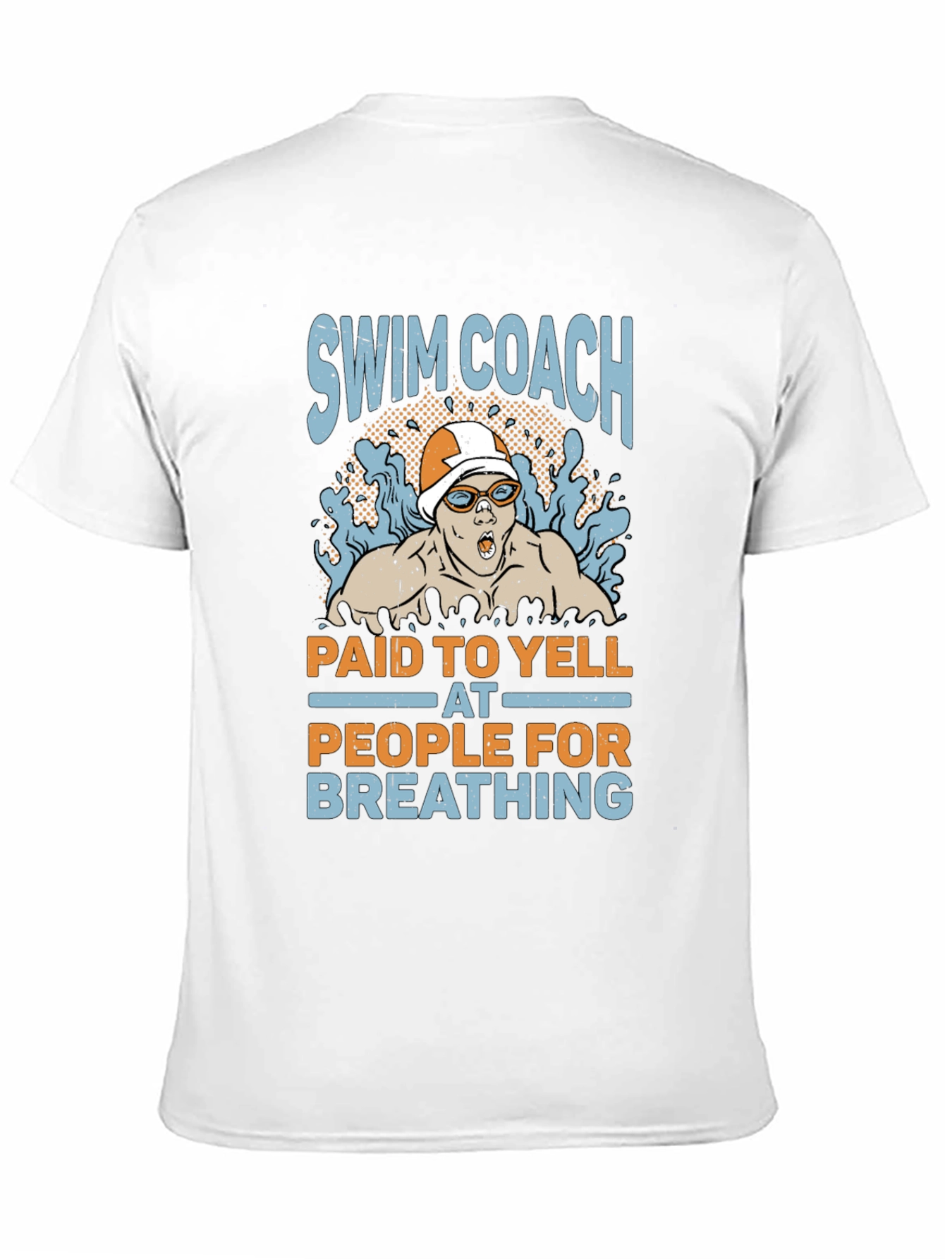 Swim Coach Yelling T-Shirt