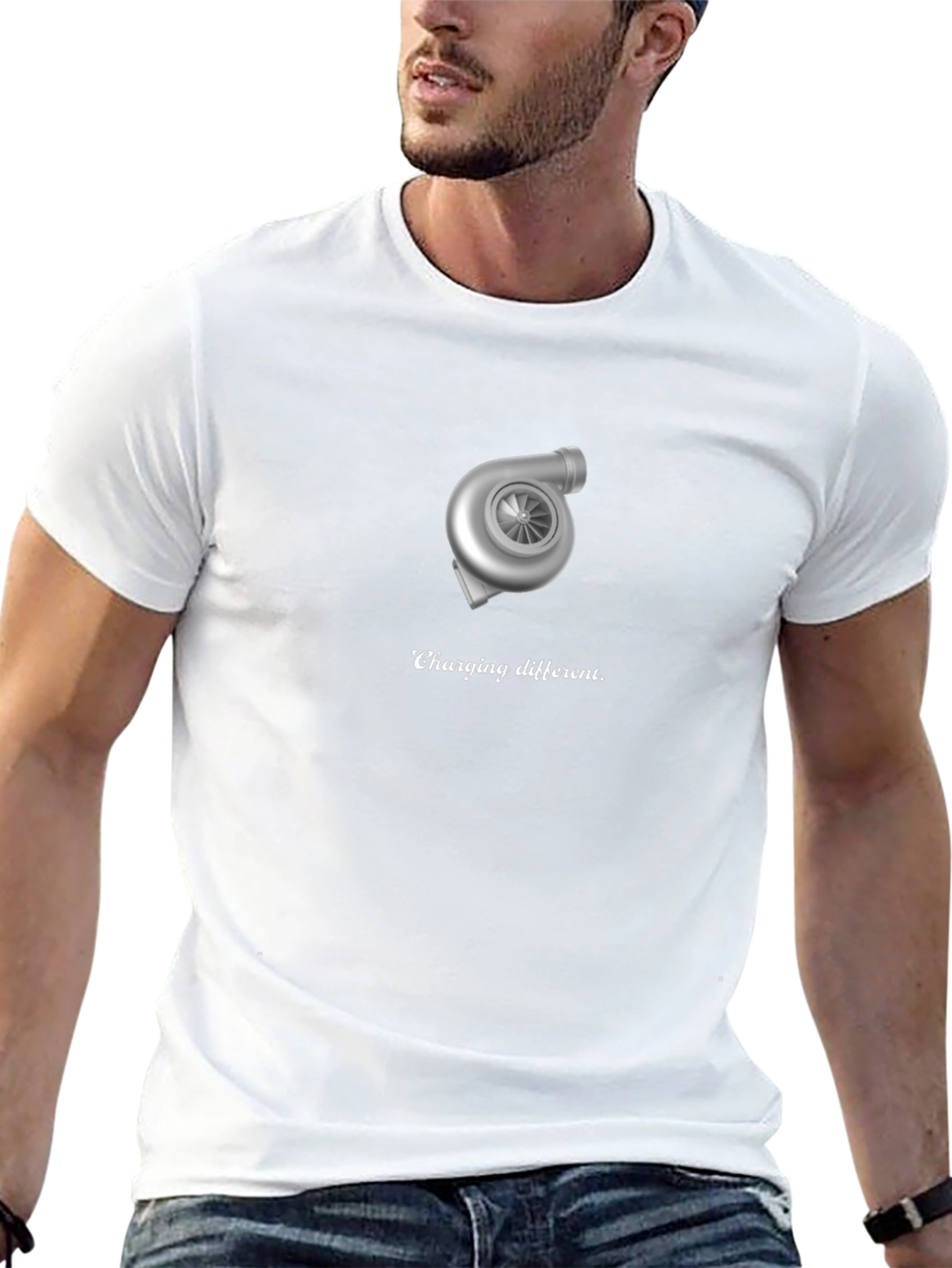 Charging Different Turbo Tee - Black