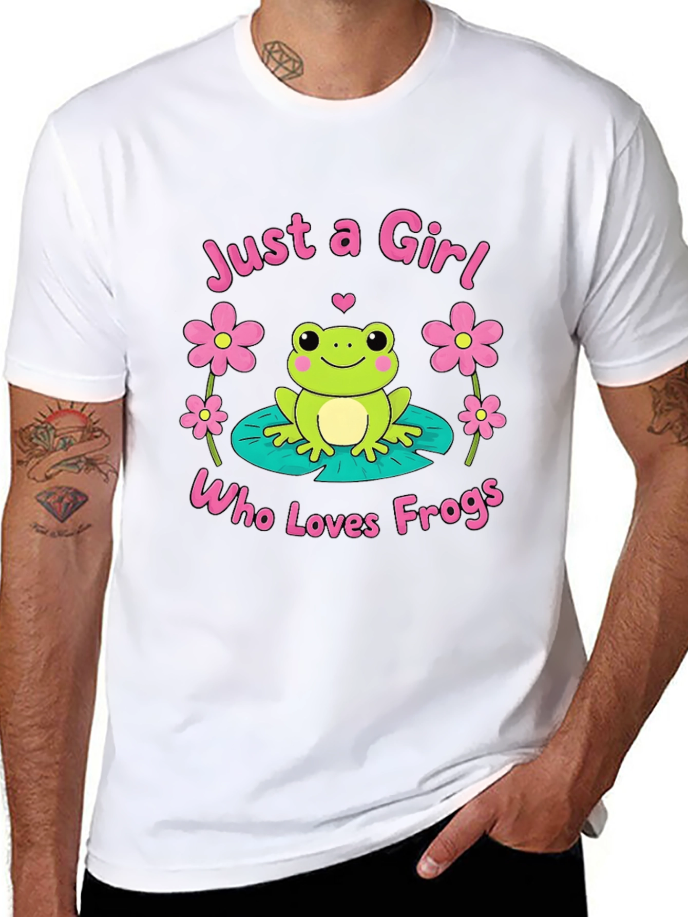 Just A Girl Who Loves Frogs T-Shirt