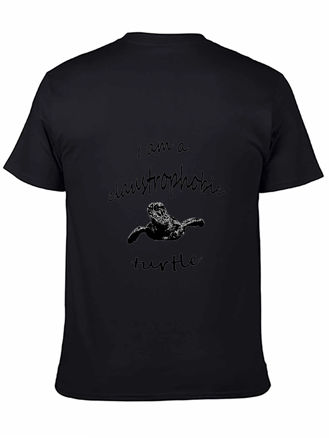 Claustrophobic Turtle Graphic T-Shirt - Unisex