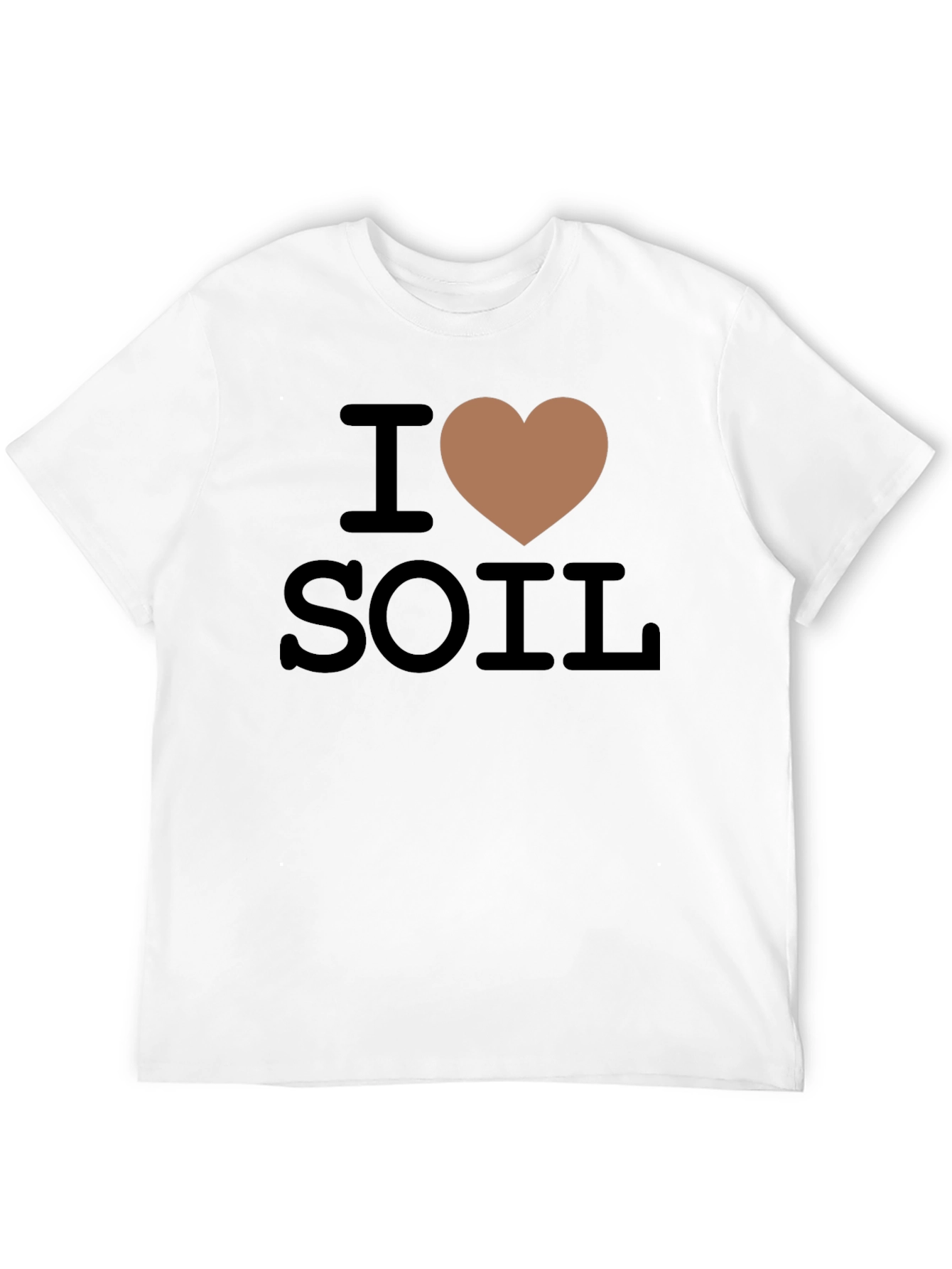 I Heart Soil Funny Gardening T-Shirt
