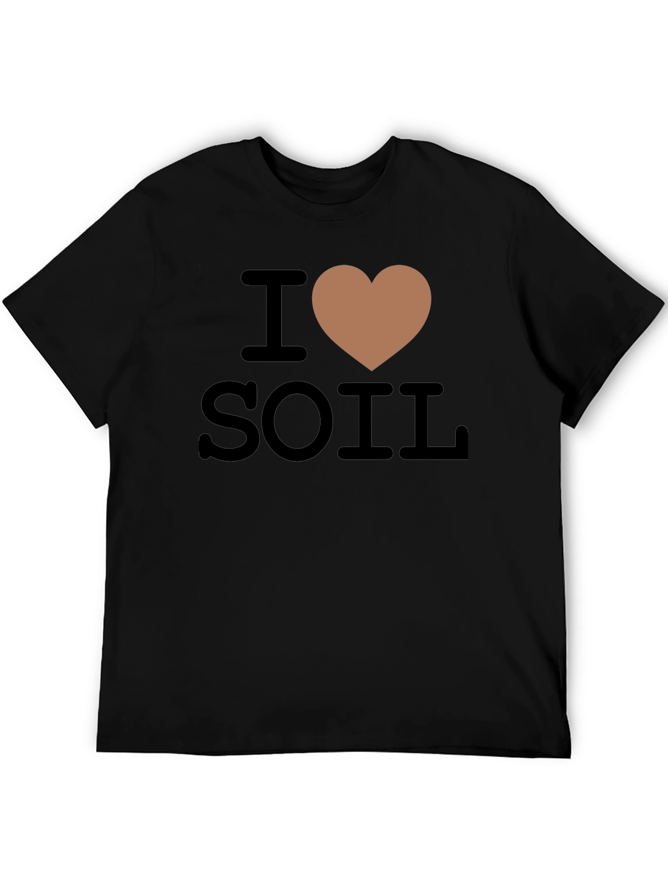I Heart Soil Funny Gardening T-Shirt