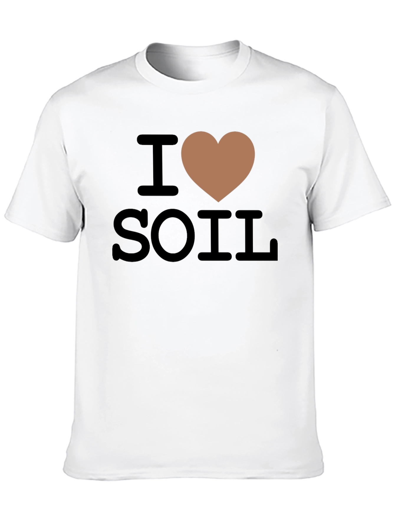 I Heart Soil Funny Gardening T-Shirt