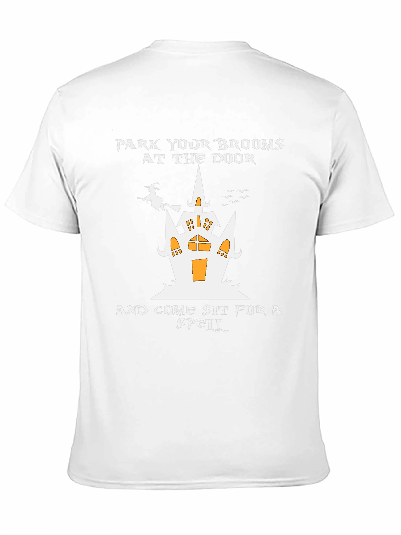 Halloween T-Shirt: Park Your Brooms