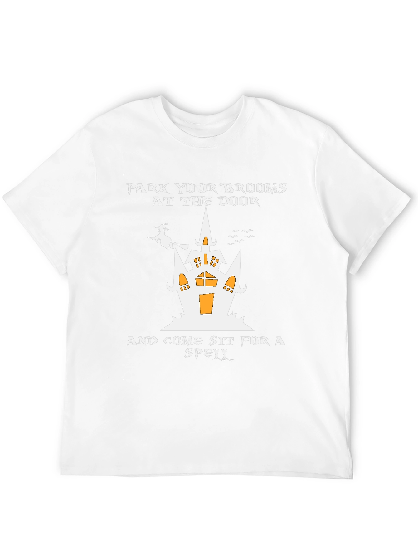 Halloween T-Shirt: Park Your Brooms