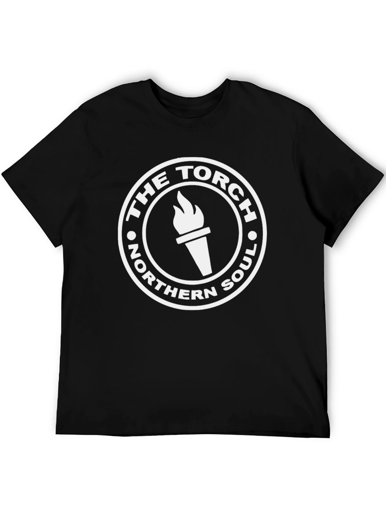 Northern Soul Torch Graphic Tee - Black