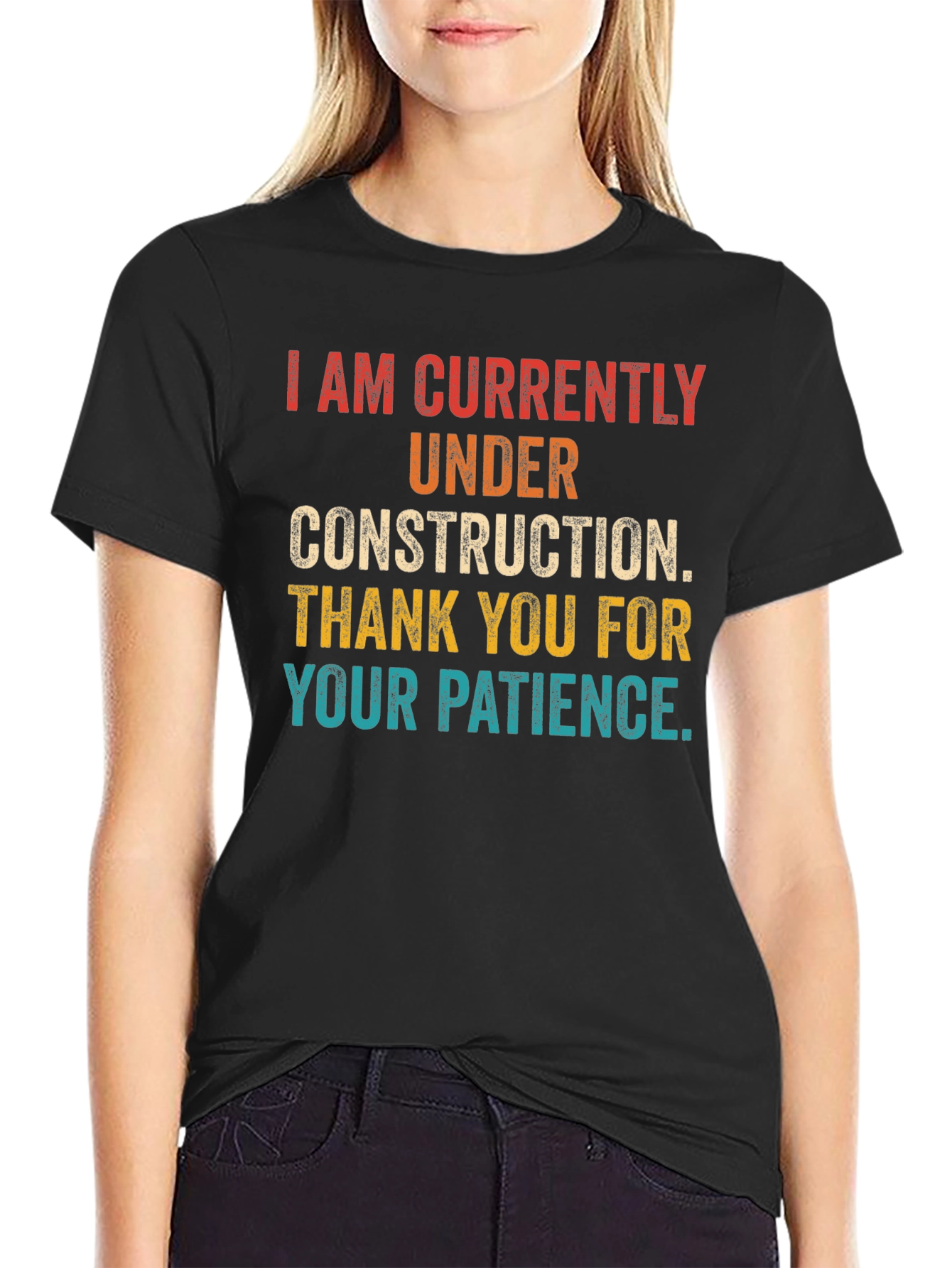 Under Construction Graphic Tee - Patience Please