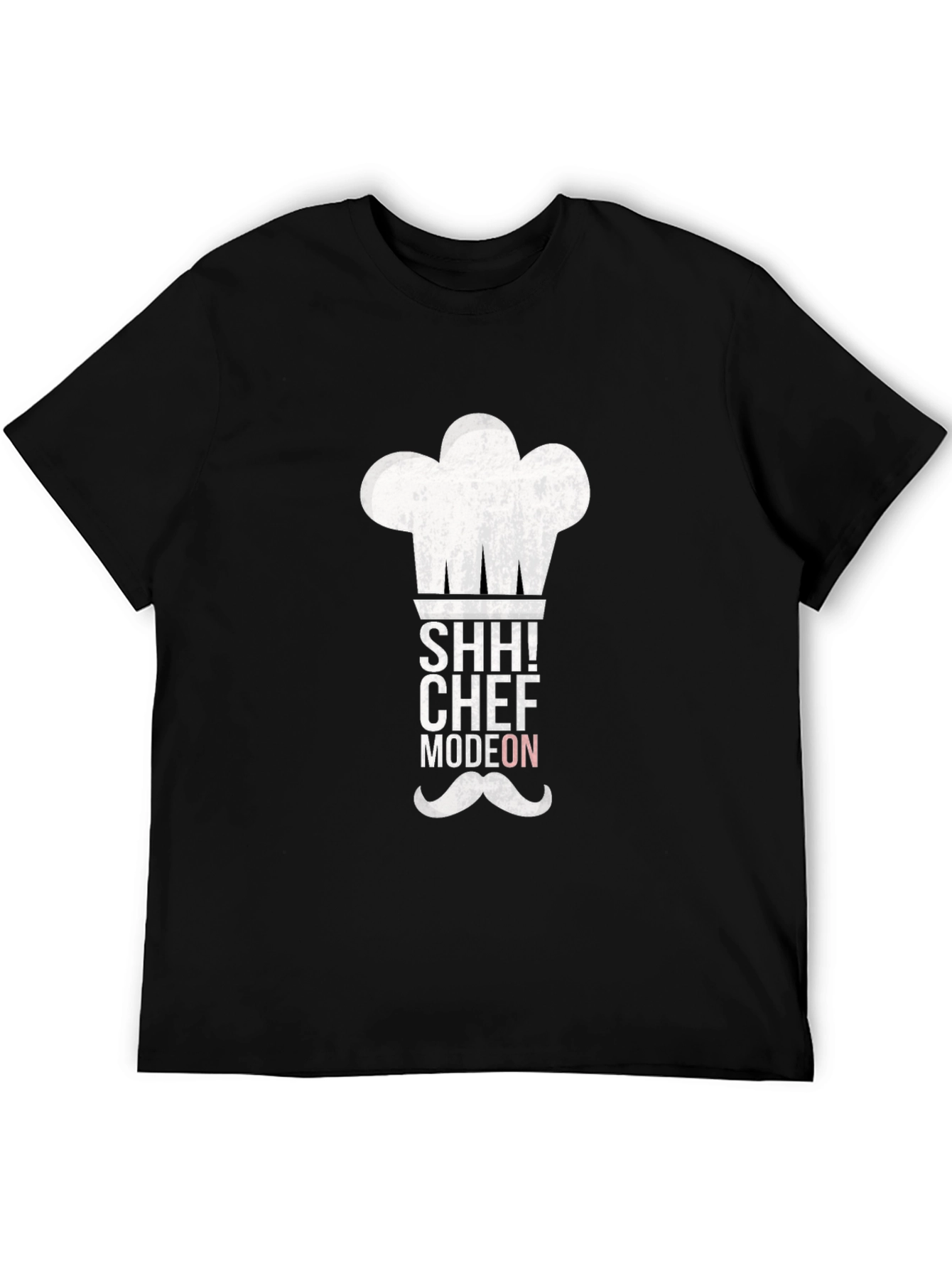 Chef Mode On Black Graphic Tee