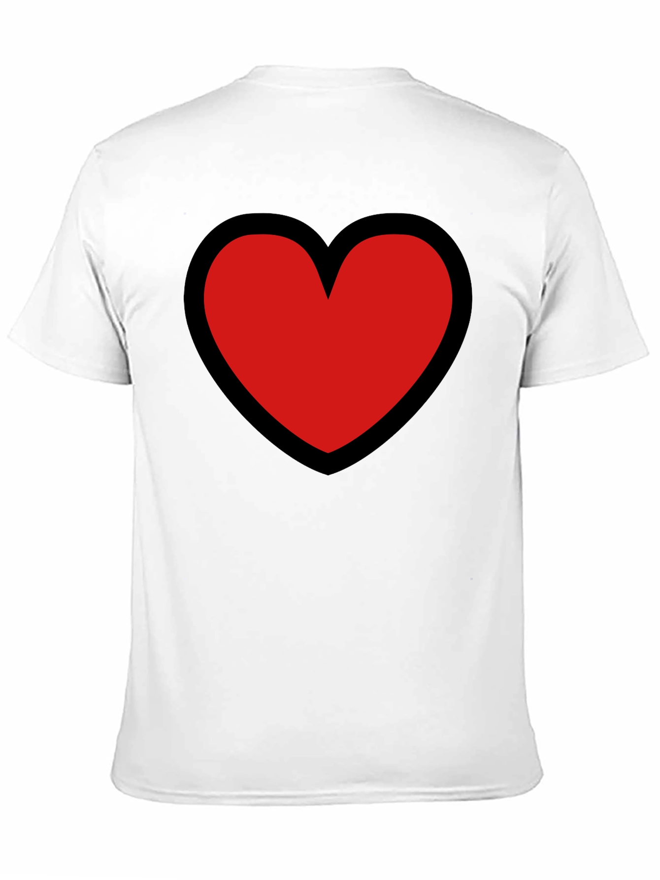 Heart Graphic T-Shirt - Bold & Stylish