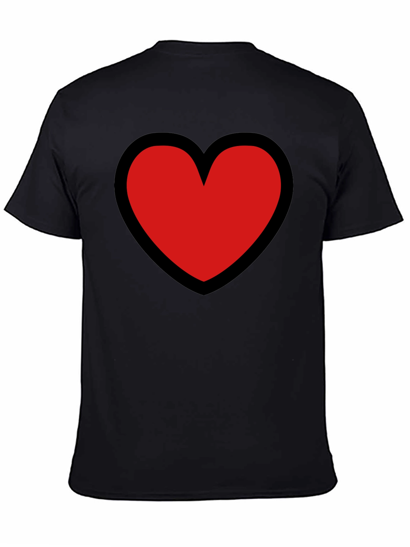 Heart Graphic T-Shirt - Bold & Stylish