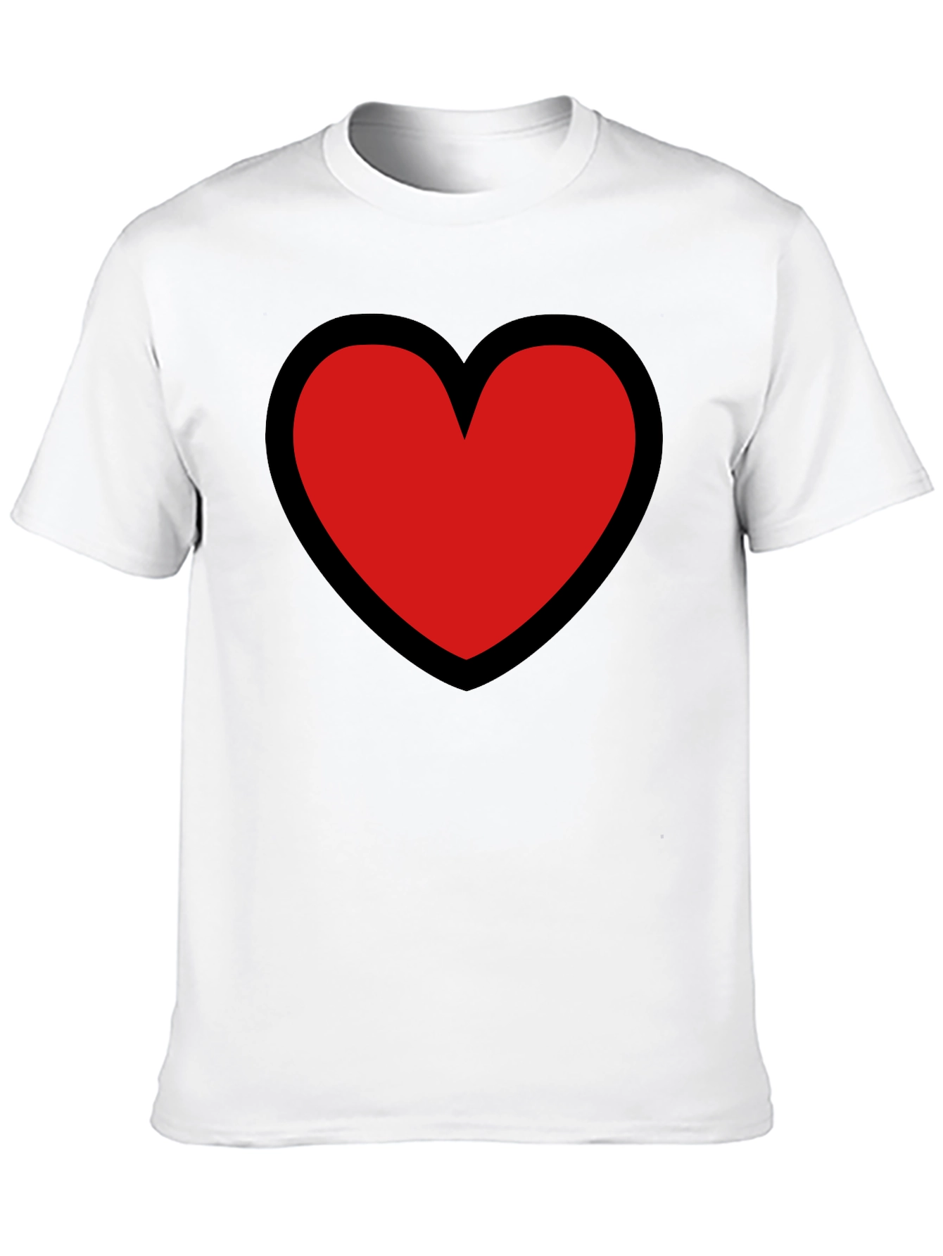 Heart Graphic T-Shirt - Bold & Stylish