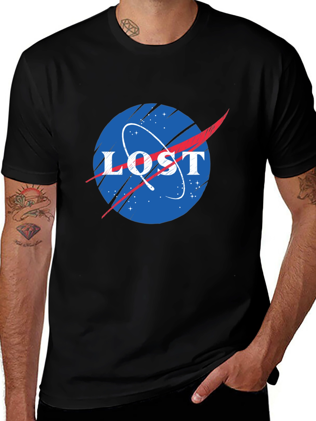 Lost in Space Black T-Shirt