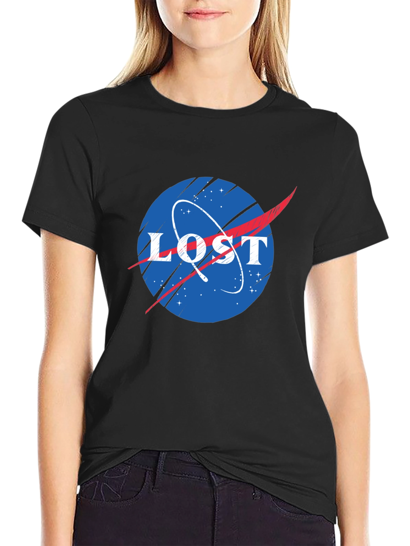 Lost in Space Black T-Shirt