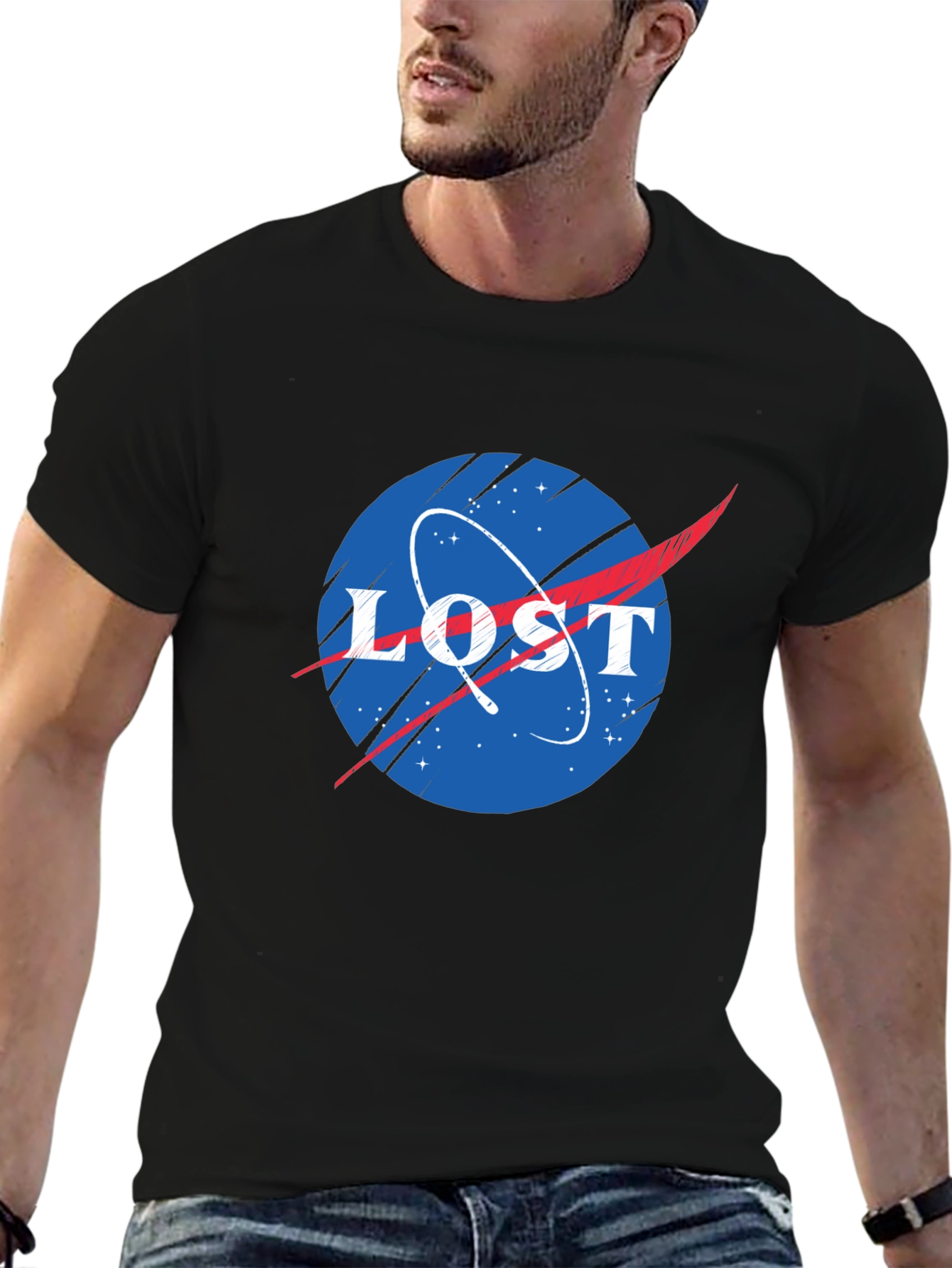 Lost in Space Black T-Shirt